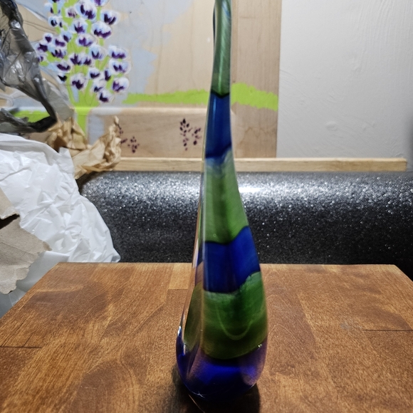 Heavy Hand Blown Mixed Artists Vintage Glass Paperweights Collection of 18pcs. - Picture 4 of 16